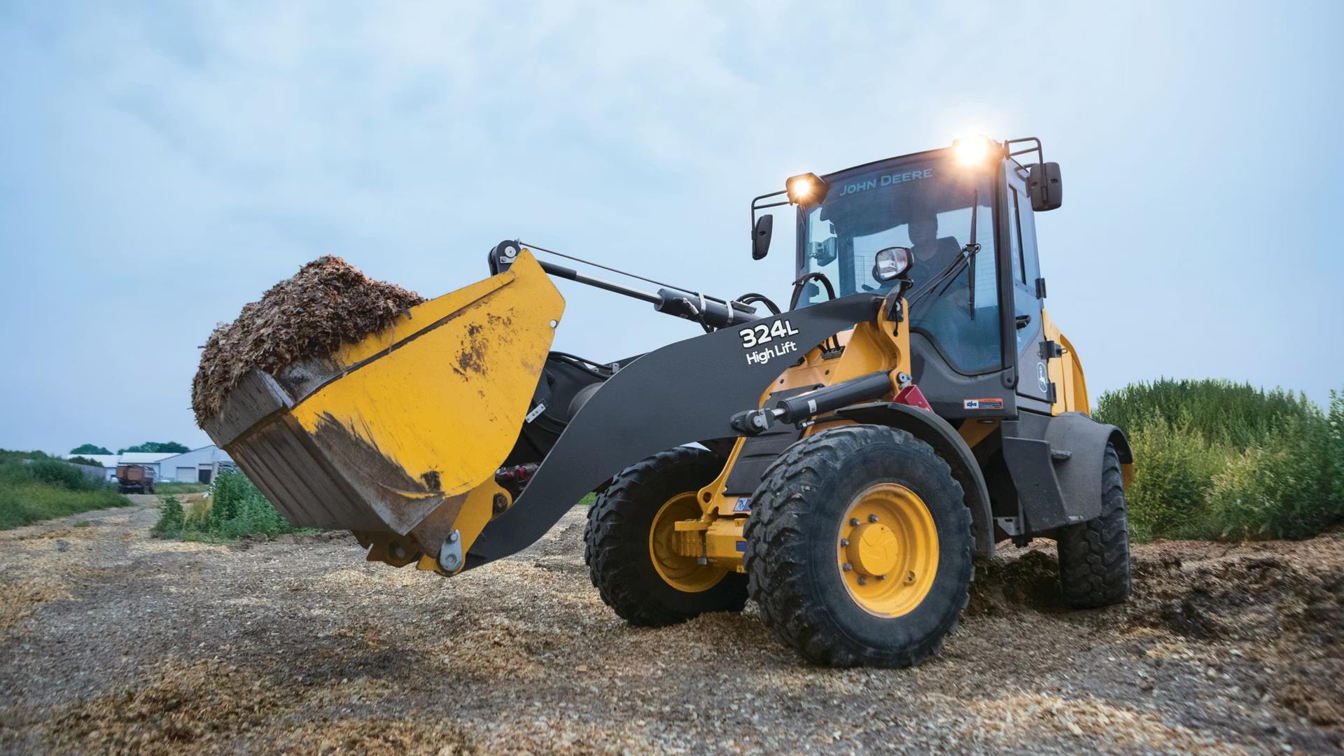 Where to find WHEEL LOADER 324P 769 JOHN DEERE in Wichita